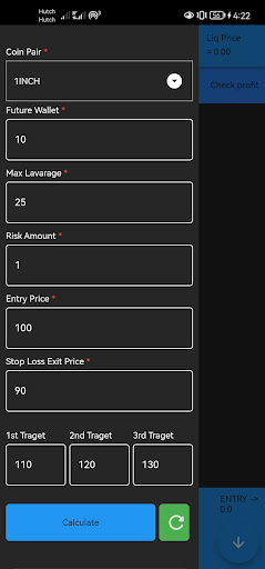 Plan My Trade Screen 2