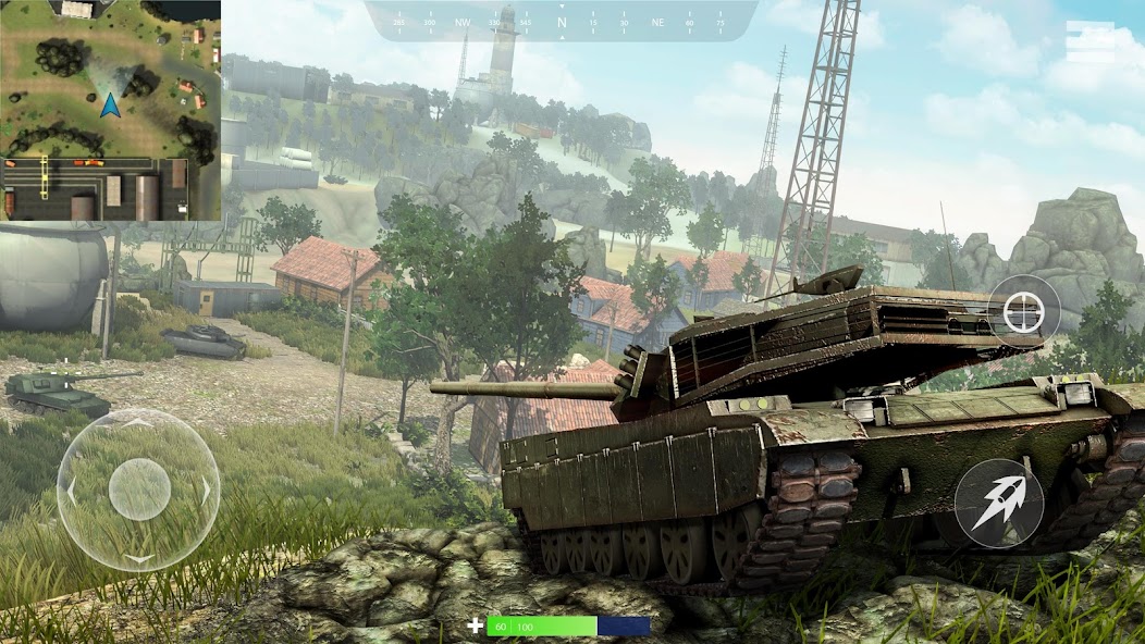 Tank Battle Royale 0.0.3 APK + Mod (Unlimited money) untuk android