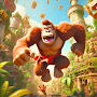 Monkey jungle run kong games