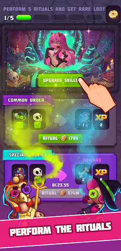Screenshot of Goddess & Magic: Voodoo merge