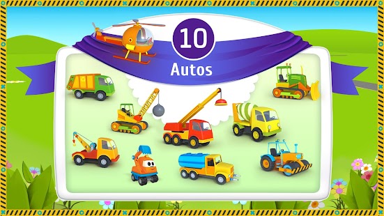 Leo der Lastwagen und Autos: Lernspiele für kinder Screenshot