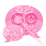 Cover Image of 下载 Pink 2 GO SMS PRO Theme  APK