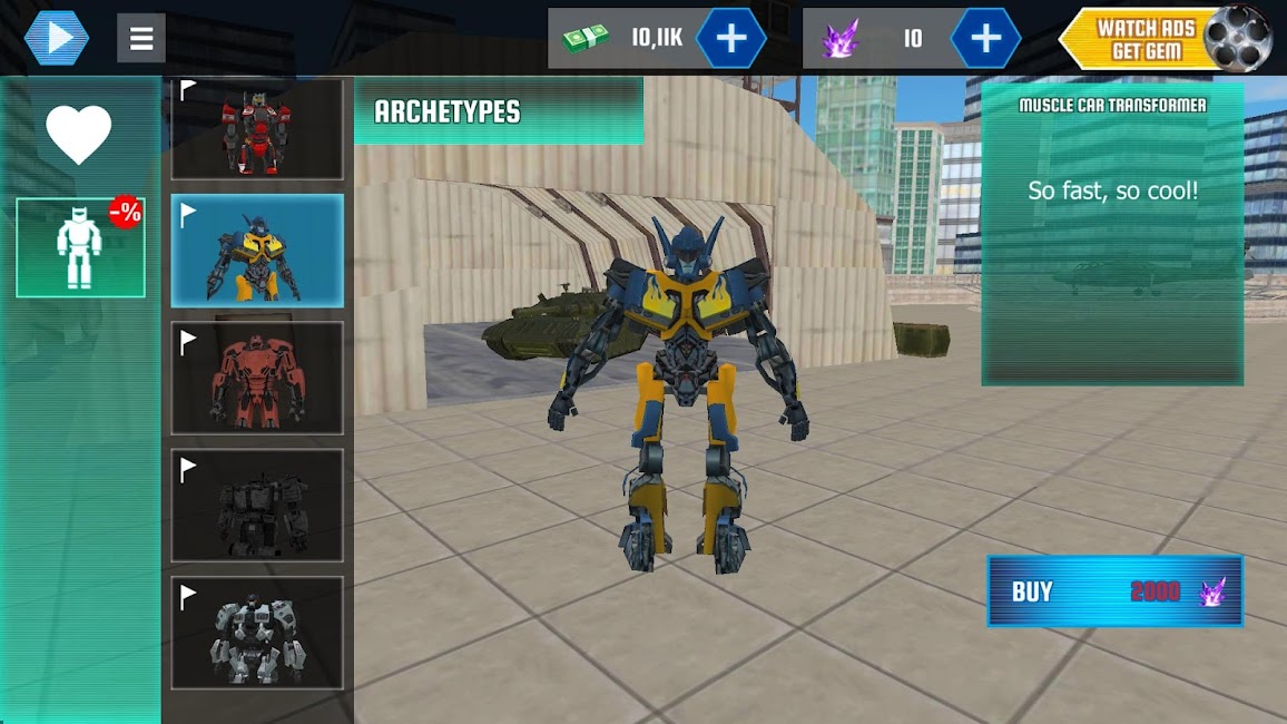 Robot Shark mod apk free download