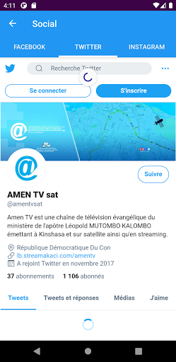 Amen TV Sat Screen 3