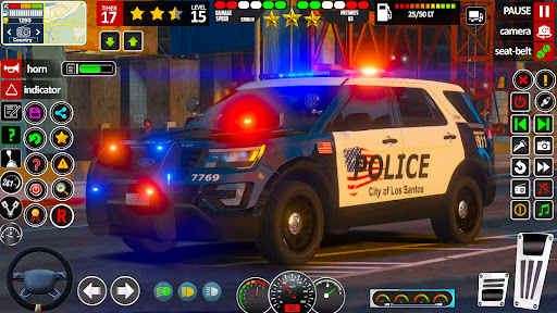 Police Car - Driving School 3D Screen 2