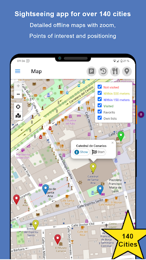 Android application Sightseeing Las Palmas screenshort