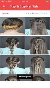 Girls Hairstyle Step by Step For PC installation