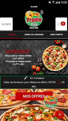 Pronto Pizza vitry Screen 2