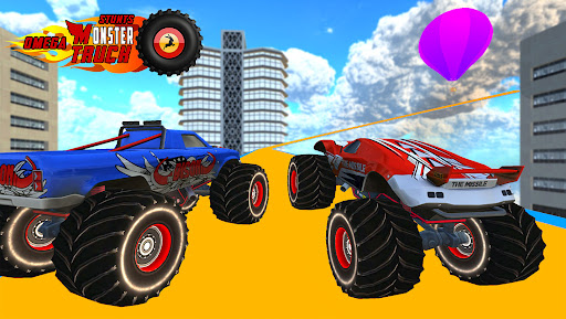 Omega Monster Truck stunt game