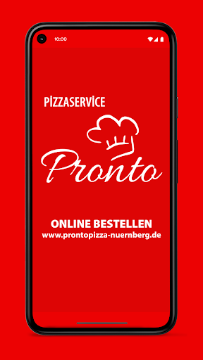 Android application Pronto Pizza screenshort