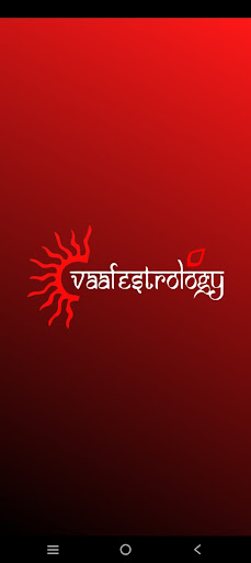 Android application Vaafestrology For Astrologer screenshort