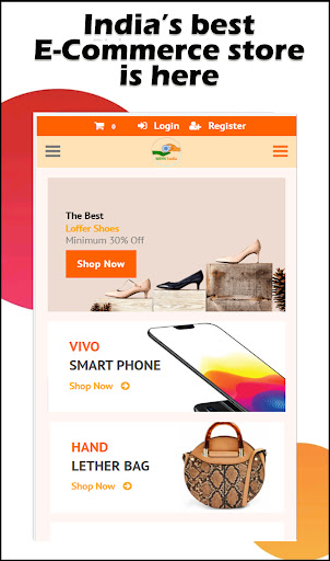 Android application MDN INDIA screenshort