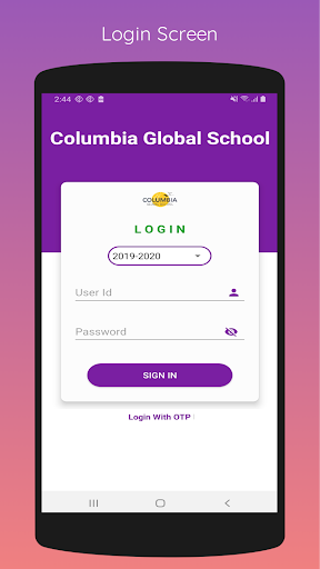 Columbia Global School Raipur Screen 2