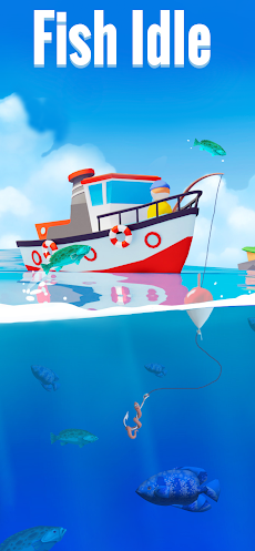 Fish idle: 面白いフィッシングゲーム - 魚の釣りのおすすめ画像5