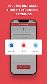 Imágen 4 Resumir Textos: App de Resumir android