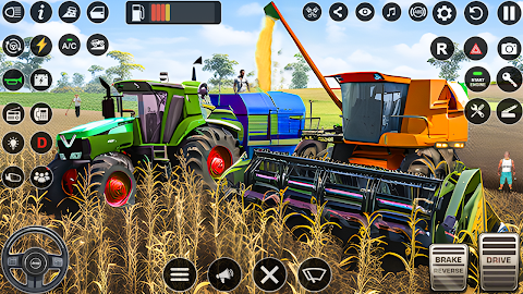 Real Tractor Driving Games 3Dのおすすめ画像1