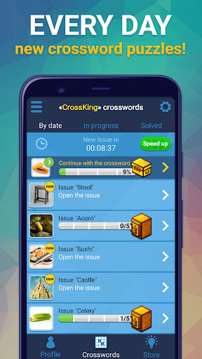 Сrossword puzzles. Offline screenshot 13
