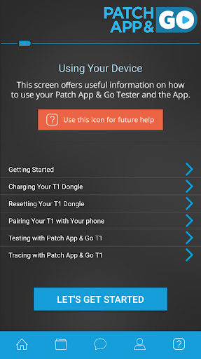 Patch App & Go Screen 3
