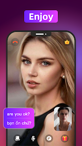 GlamoBaby live video call app