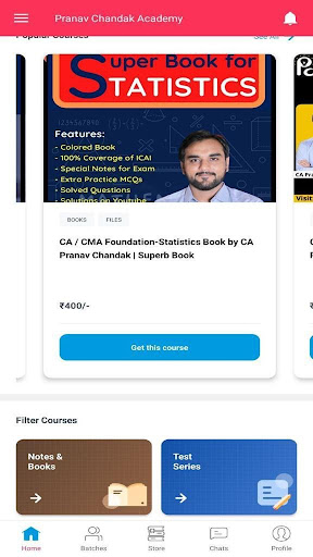 Pranav Chandak Academy Screen 2