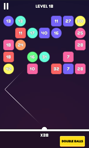 Android application Bricks Blocks Breaker screenshort