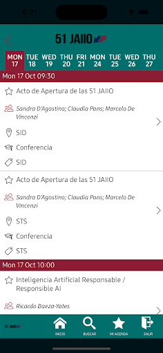 PROCONVENCIONES Screen 3