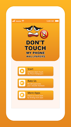 Dont Touch my Phone Wallpaper Screen 2