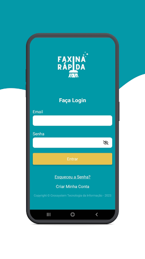 Android application Faxina Rápida - Faxineiro(a) screenshort