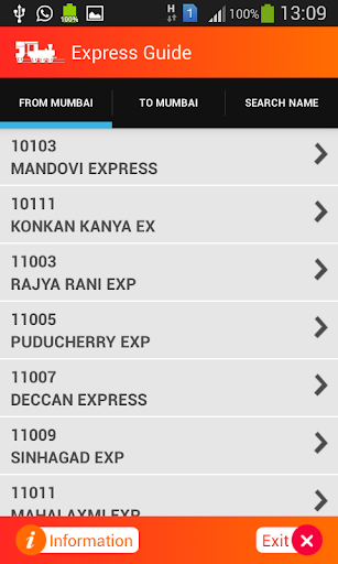 Express Guide Screen 2
