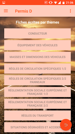 Permis D Code Bus Car Autocar Screen 2