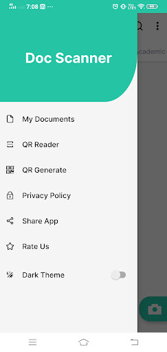 Android application DocScanner - PDF Generator screenshort