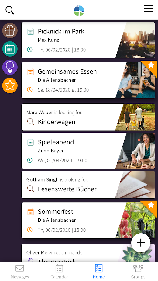 Android application Die Allensbacher screenshot
