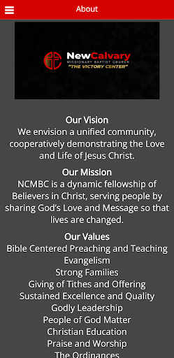 New Cavalry Missionary Baptist Screen 2