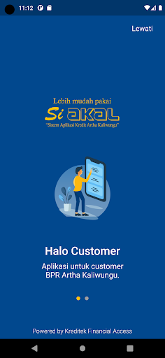 Android application SiAKAL Customer screenshort