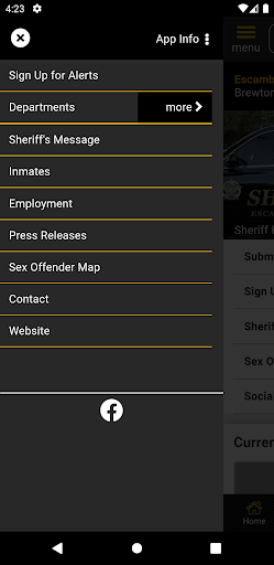 Escambia Co. AL Sheriff Screen 2