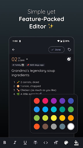 App screenshot