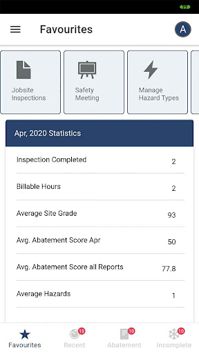 SFI Safety App Screen 3