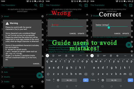 The Translator Screen 3