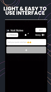 Noti-Notes: Create quick notes