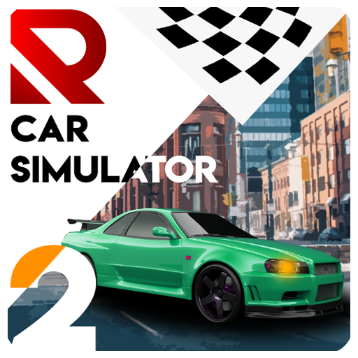 R Car Drift Simulator 2 logo