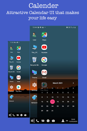 Screenshot of Computer Launcher - win style