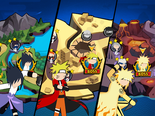Stick Ninja - 3v3 Battle - Action - games