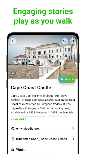 Cape Coast SmartGuide Screen 2