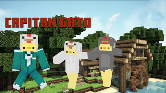 Skin Minecraft - Capitan Gato