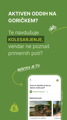 Android application Ride Goričko screenshort
