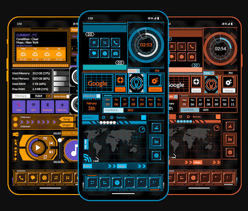 Screenshot of Neonedge Launcher