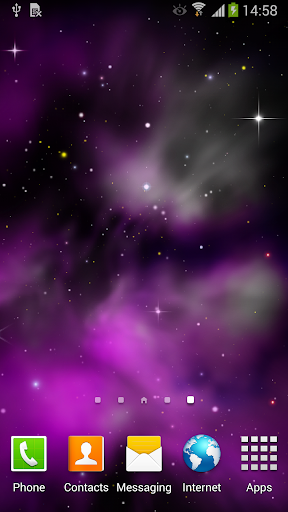 Galaxy 3D Parallax Lite Screen 3