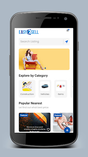 Android application Easy2Sell screenshort