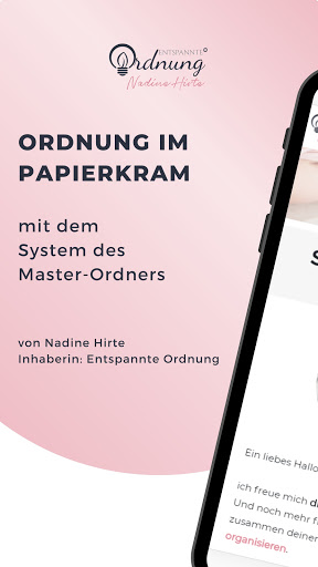 Android application Entspannte Ordnung screenshort