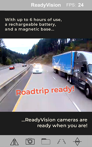 Android application ReadyVision screenshort
